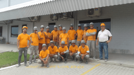 Equipe Coberturas Industriais